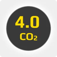 Углекислота (СO2) высокой чистоты 4.0 (99,99%) в баллоне 50л, наполнение 36 кг., соединение G3/4 (DIN 9)