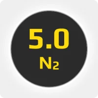 Азот (N2) ПНГ в баллоне 10л 150бар, соединение  G 3/4 (DIN 9)