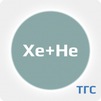 Техническая газовая смесь: Ксенон 6.0(Xe) 5% в  Гелии 6.0(He) ост.  в баллоне 10 л. 150 бар.